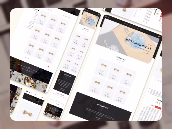 Jewelry Store Template